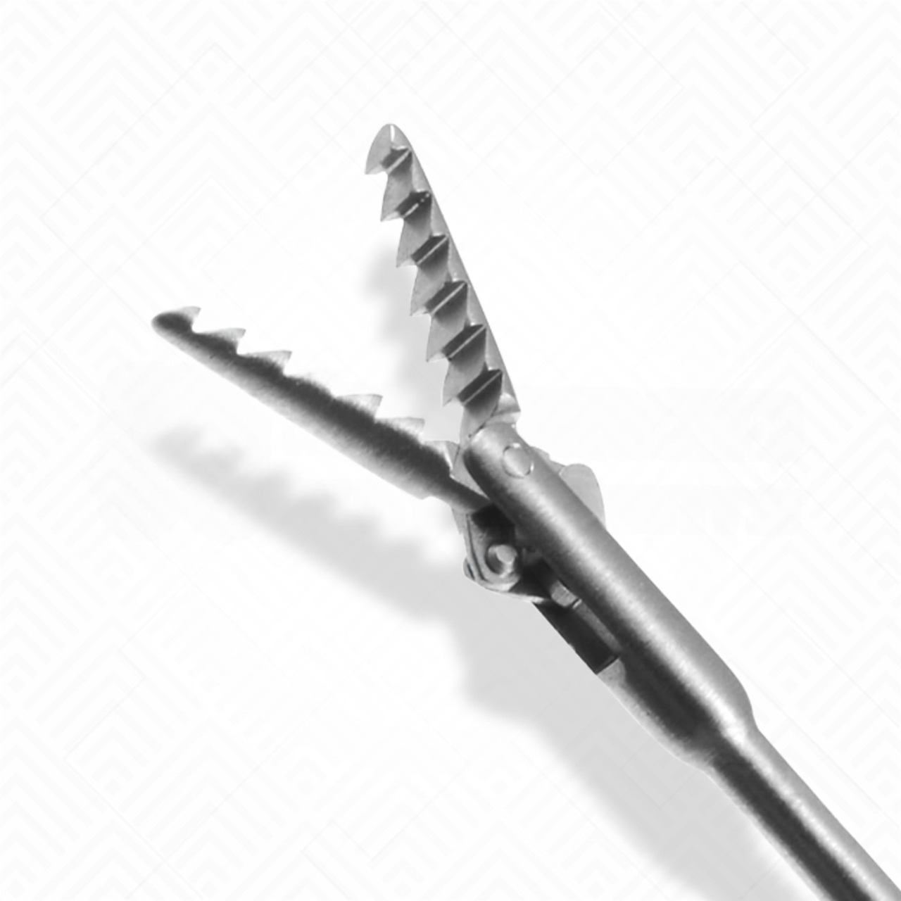 Micro Laryngeal Grasping Suction Forceps, Dual Action