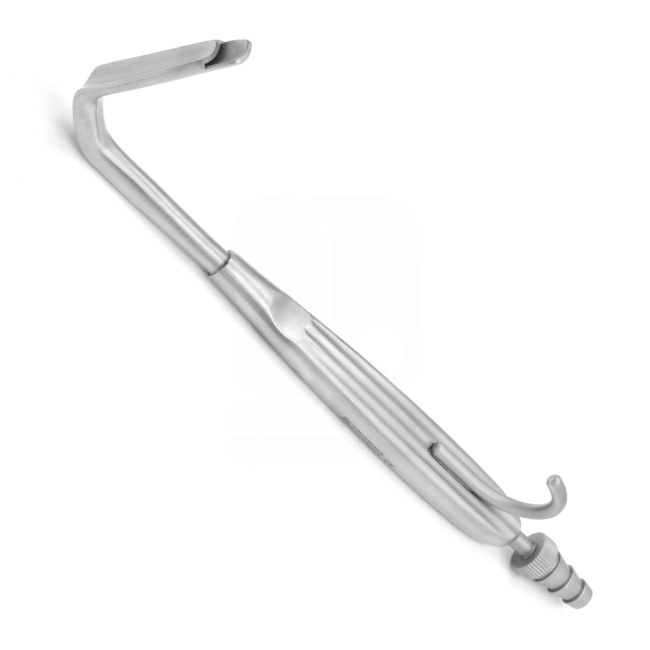 Aufricht Nasal Retractor with Suction, 20cm