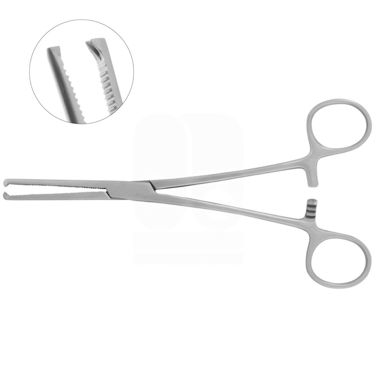 Kocher Forceps, 1x2 Teeth, 14 cm Length