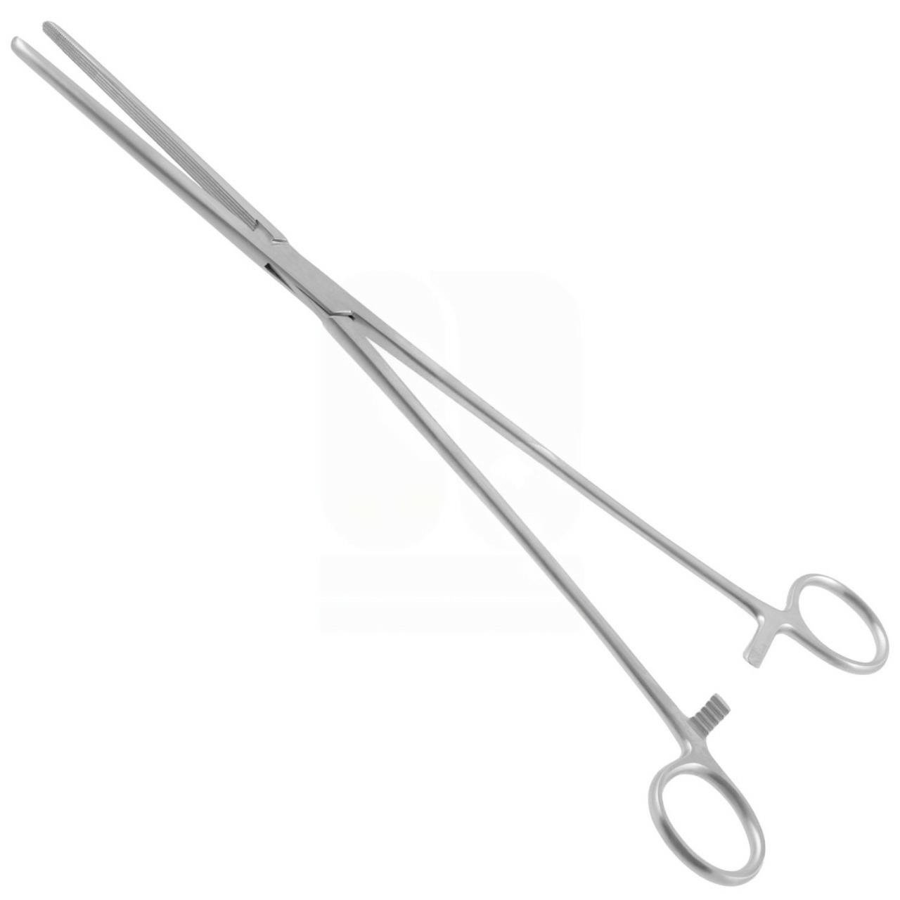 Rochester-Carmalt Forceps - Longitudinal Serration & Cross-Serrated Tips