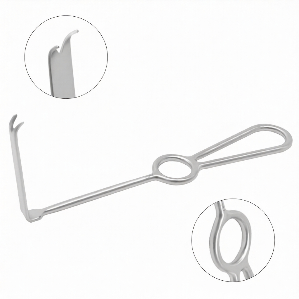 Obwegeser Ramus Retractor |  V-Notch Shaped Retractor