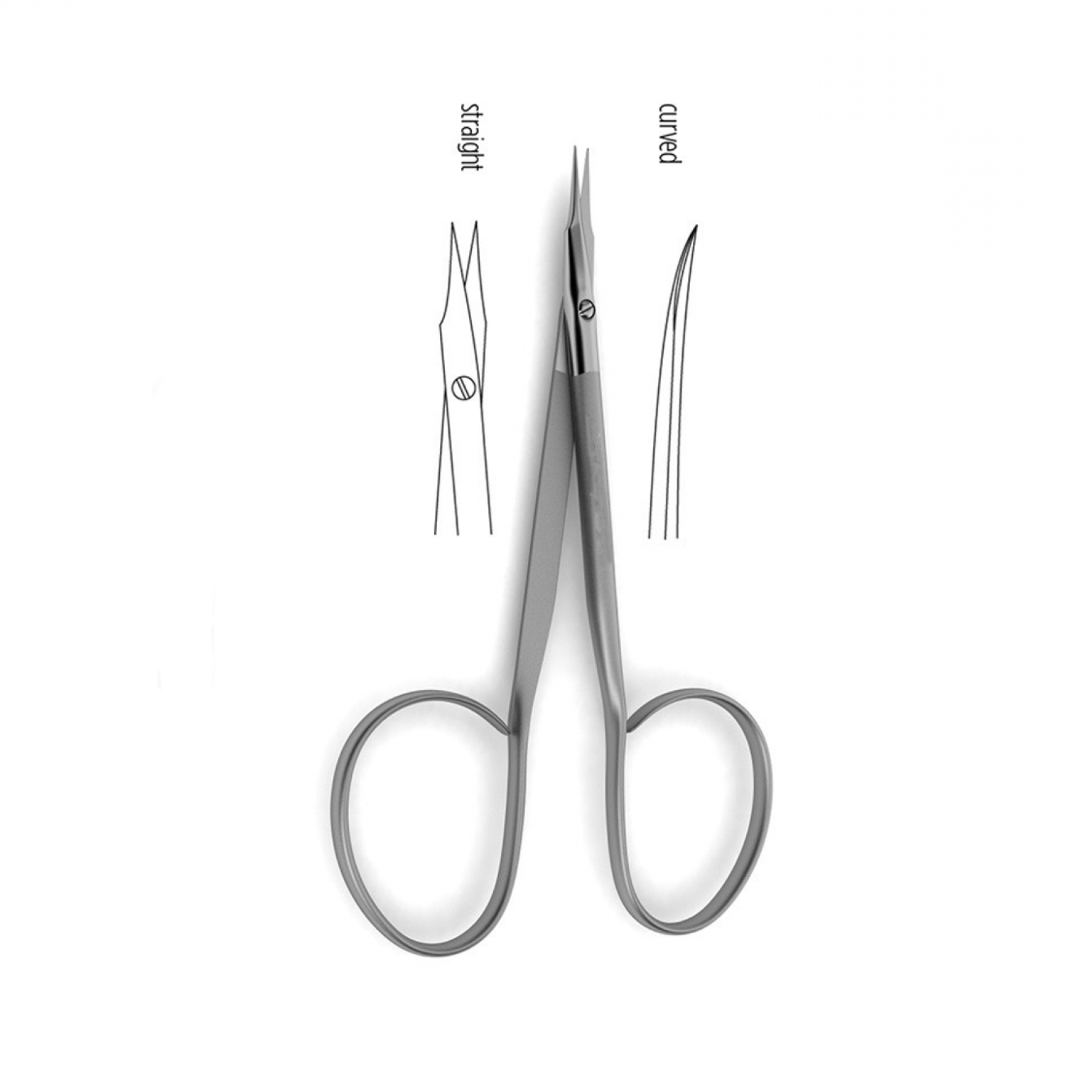 Steven Tenotomy Scissors 4" - Ribbon Style Ring Handle