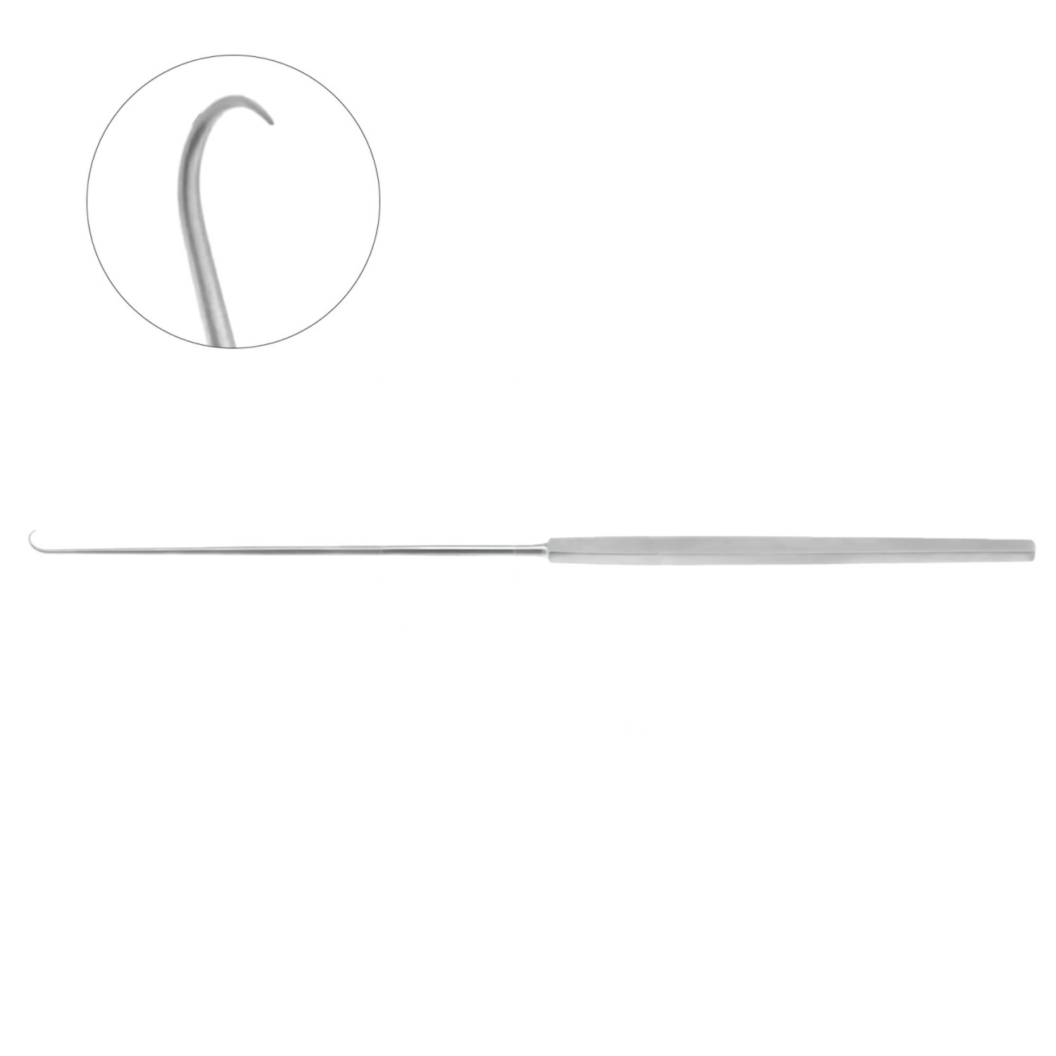 Emmett Tenaculum Hook, Sharp, 22cm, 6mm
