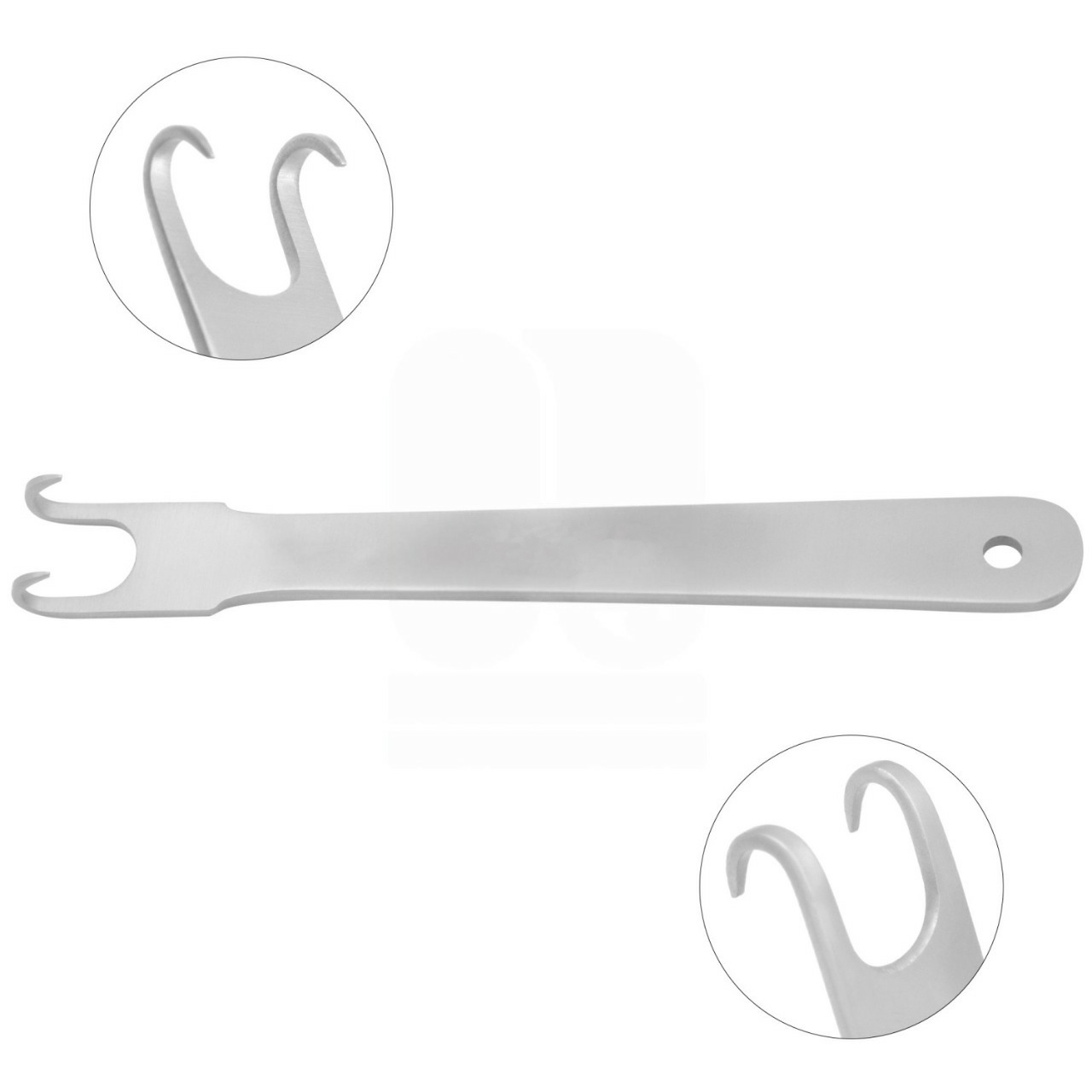 Kilner Double Nasal Hook, 10cm,  14x10mm Sharp Blades