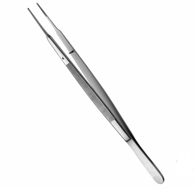 Gerald Tissue Forceps 18cm - Serrated/Straight