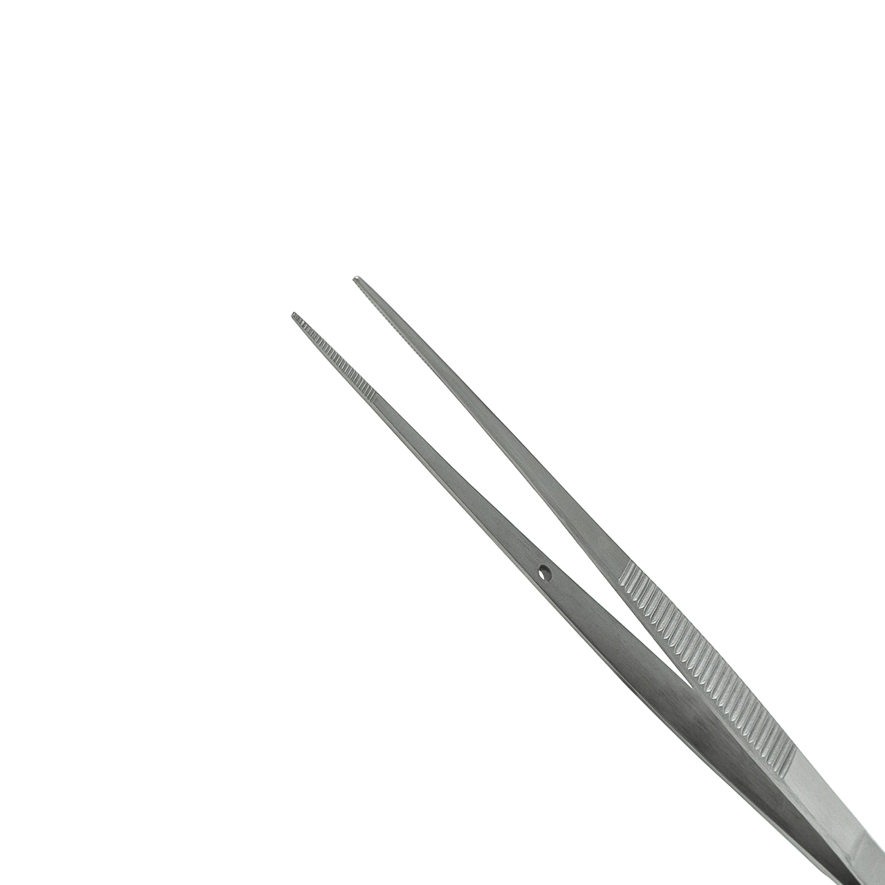 Semkin Dressing Forceps 5″ - Serrated jaws