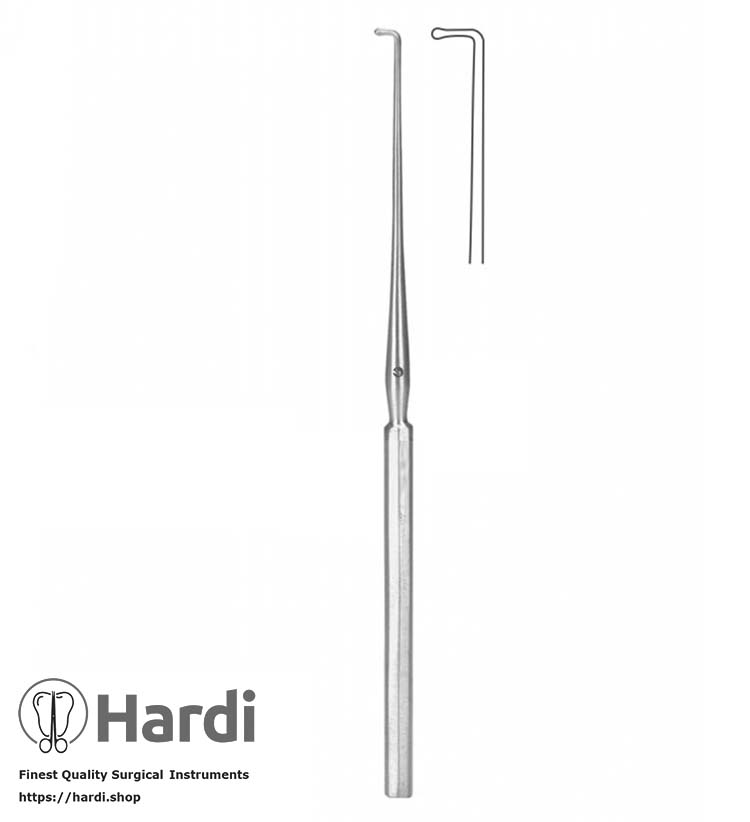 Lucae Ear Hook 14 cm - 5 1/2 Inches, Stainless Steel