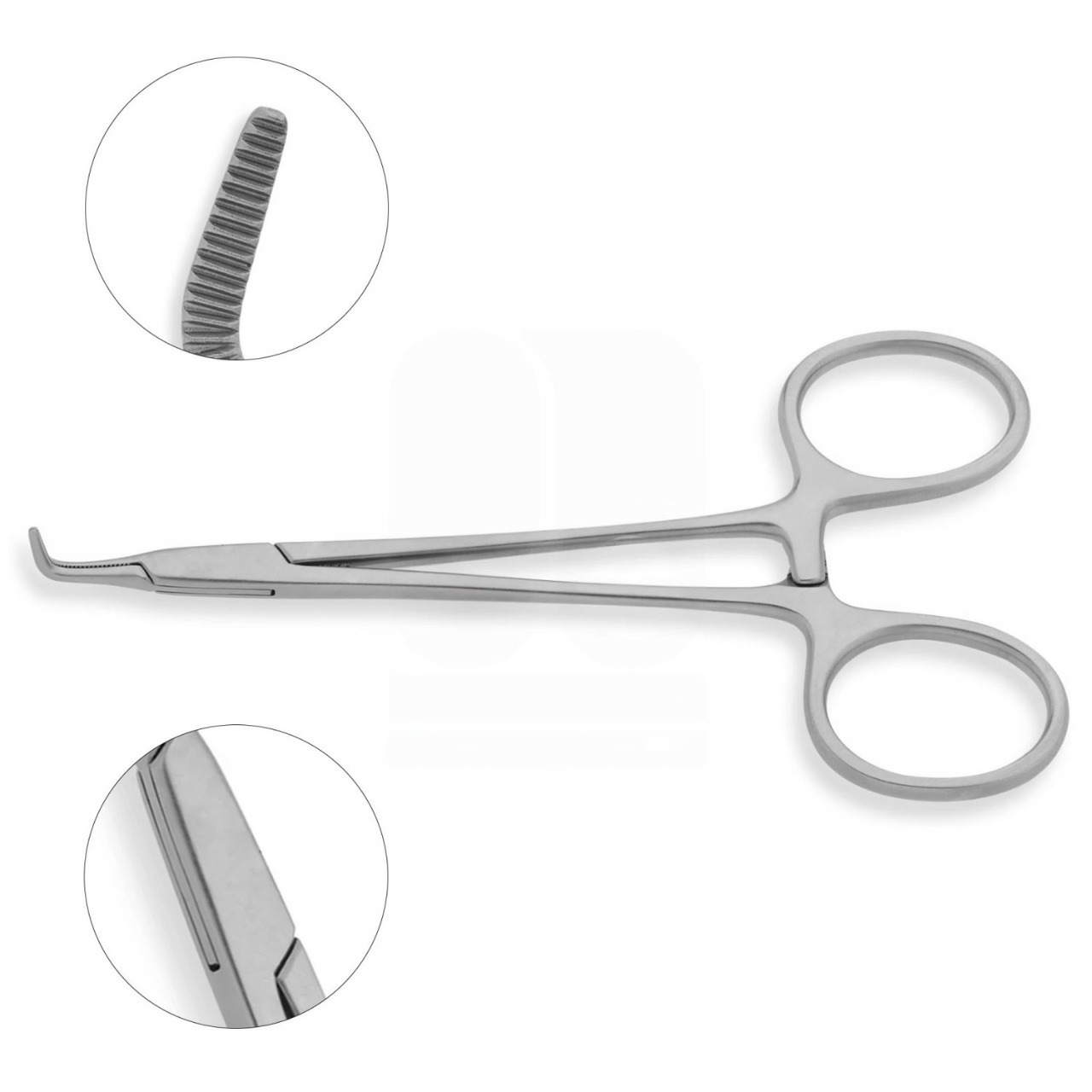 Ochsner Forceps 11.4cm - 90° Angled