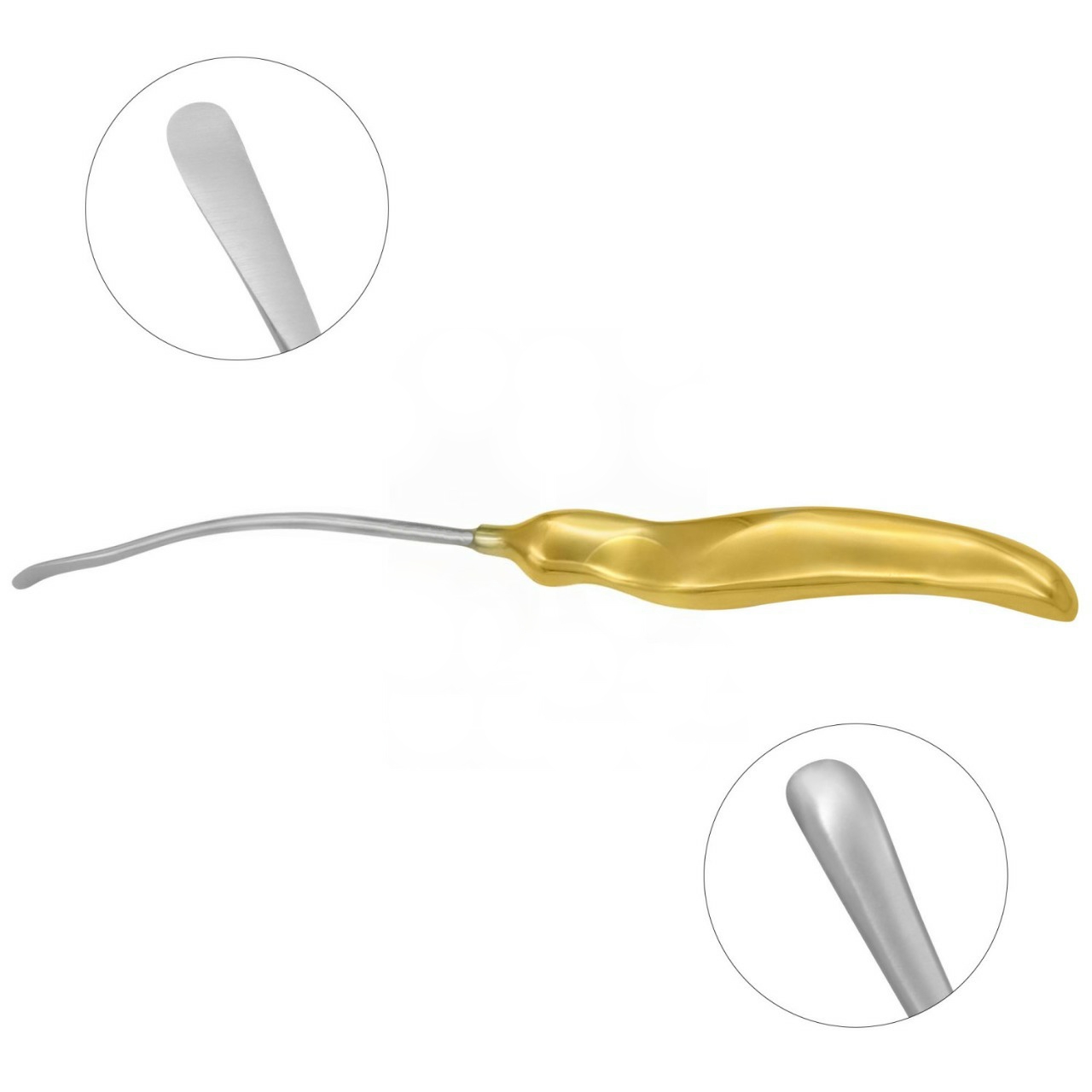 Ramirez Endoscopic Facelift Midface Fascia Dissector, 9-1/8"