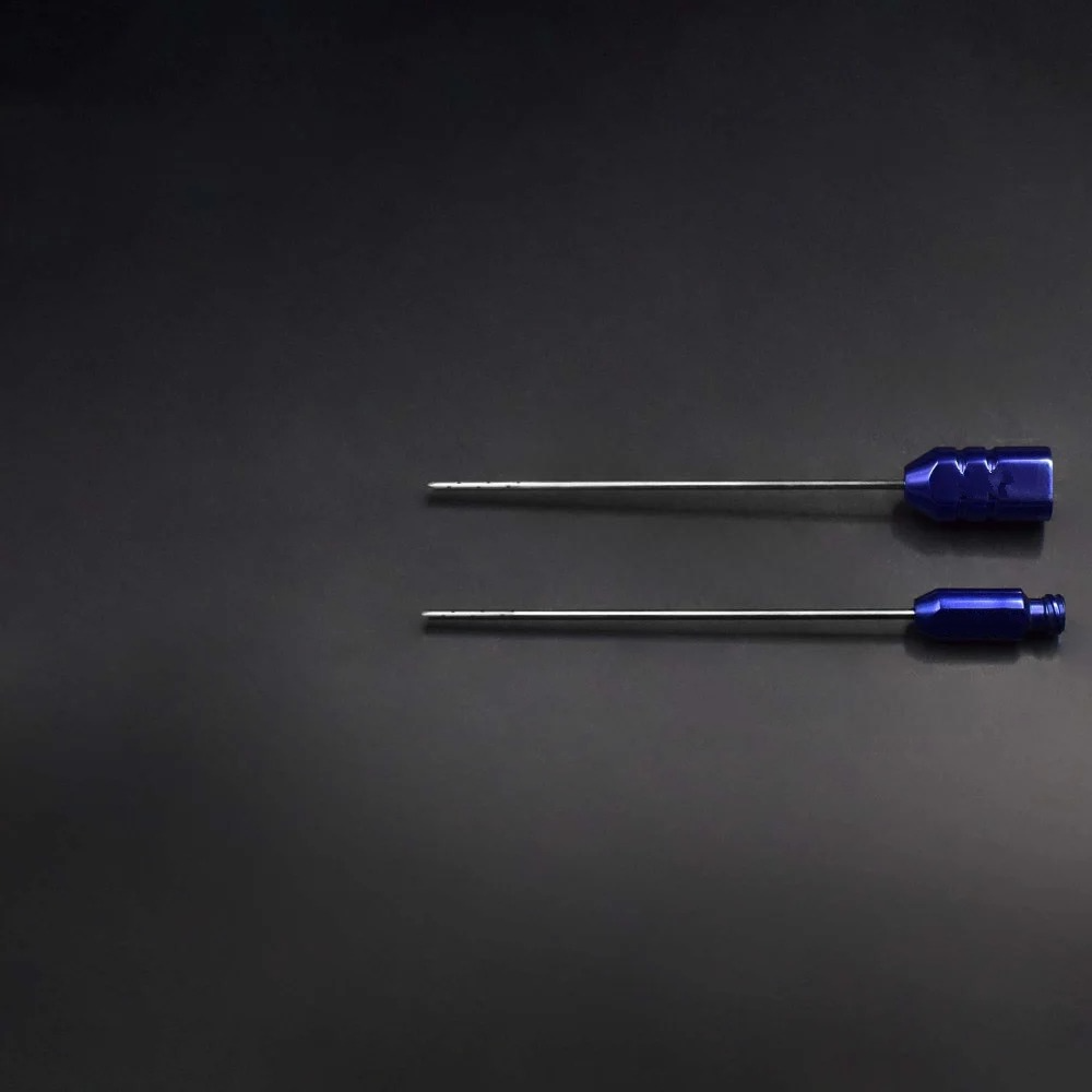Tumescent Infiltration Cannula with 12 Spiral Holes