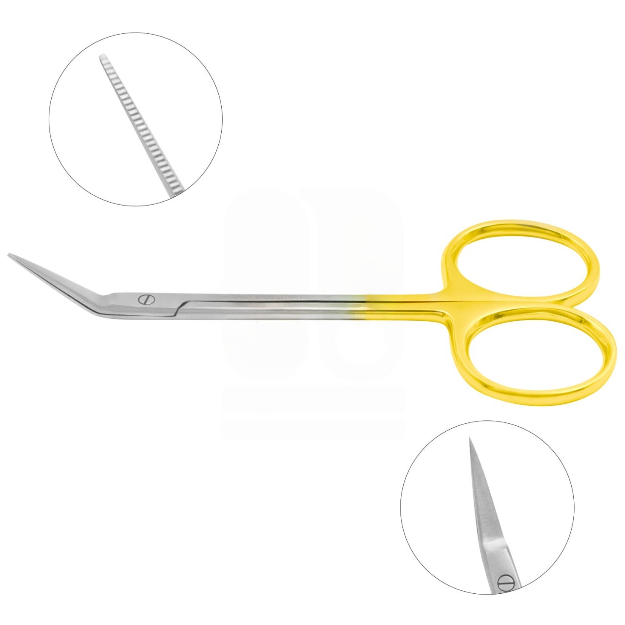 Converse Nasal Scissors - Angled Up (10cm)