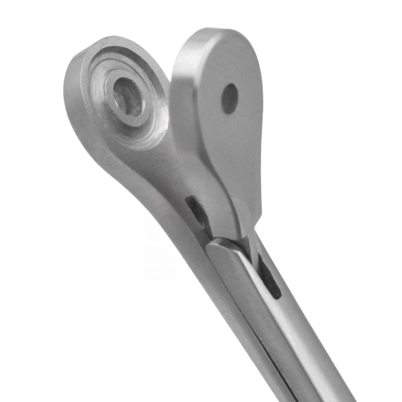 Lewis Septum Forceps 7.5" - Round grooved jaws