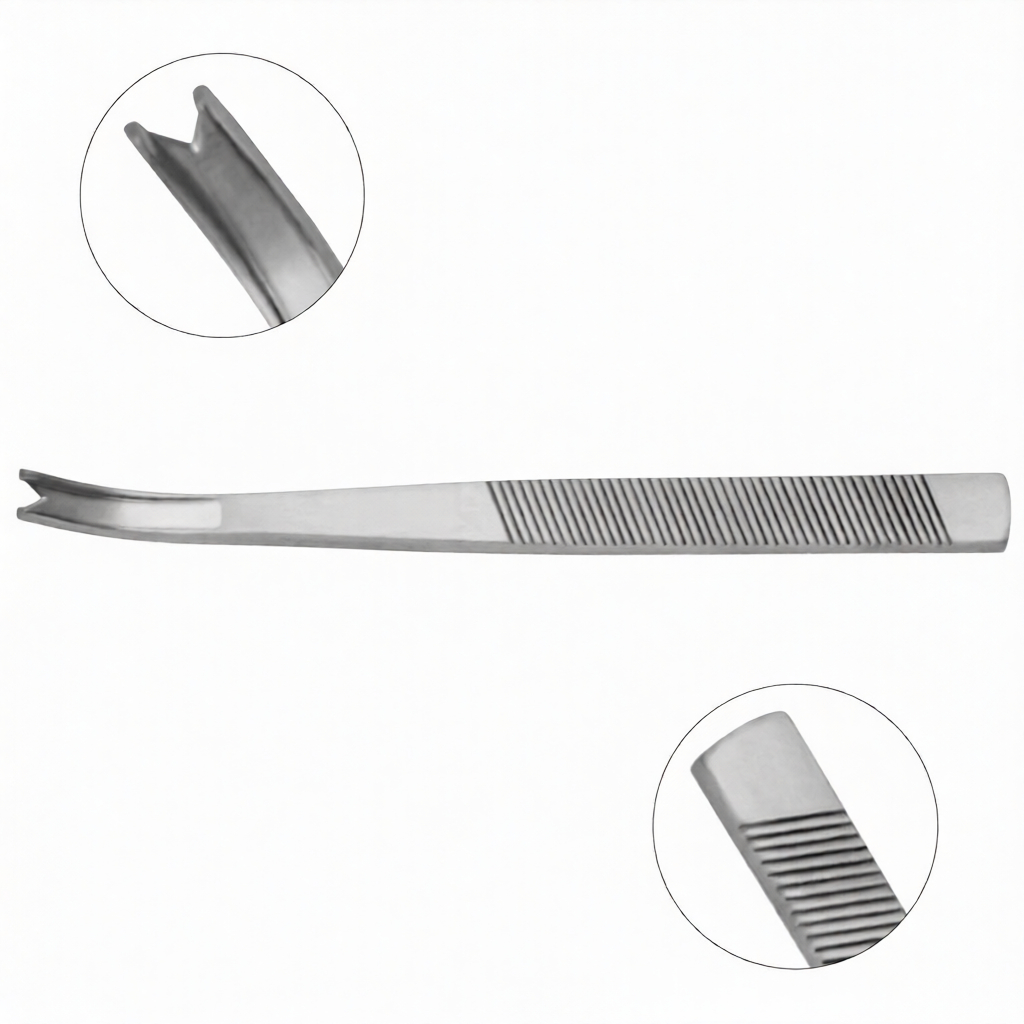 Blume Guarded Osteotome 18cm | V-Shaped , Curved