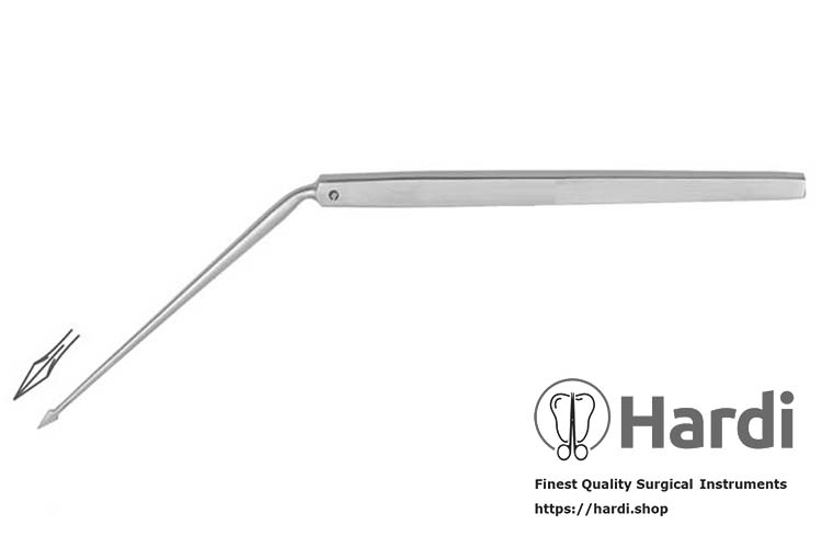 Politzer Tympanum Needle 15.5cm - Precision Instrument for Ear Surgeries