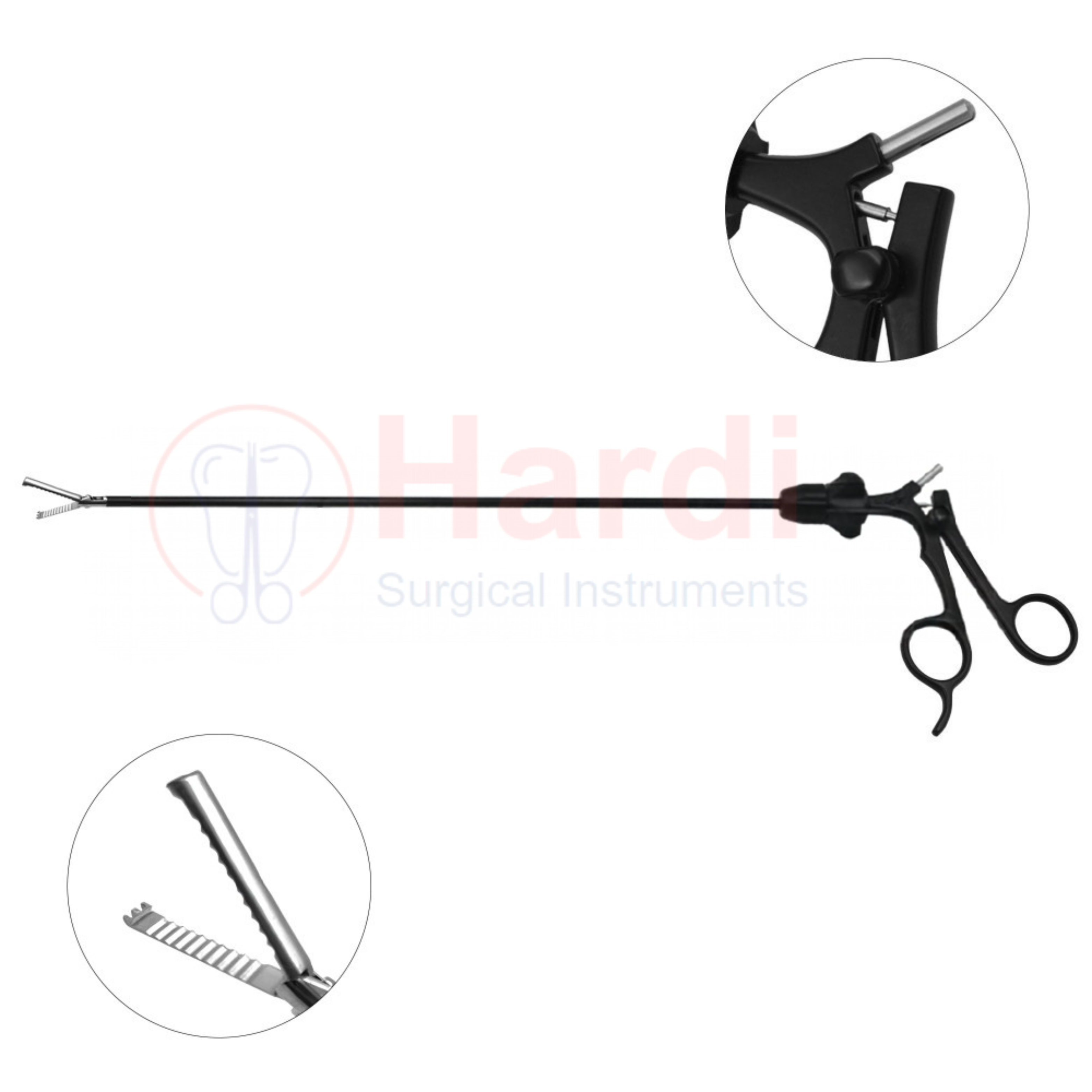 Laparoscopic Retraction Forceps, Double Action