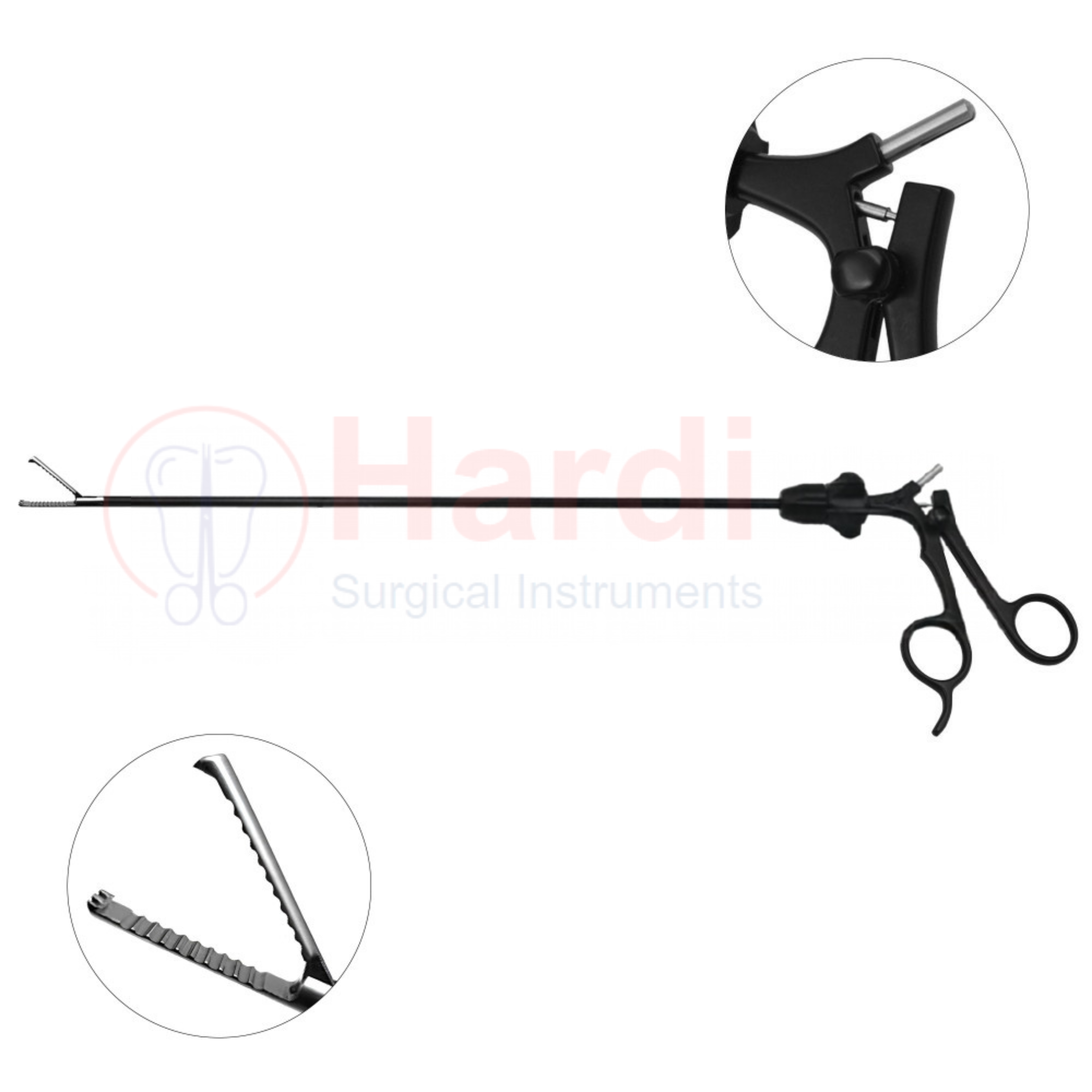 Laparoscopic Retraction Forceps, Single Action