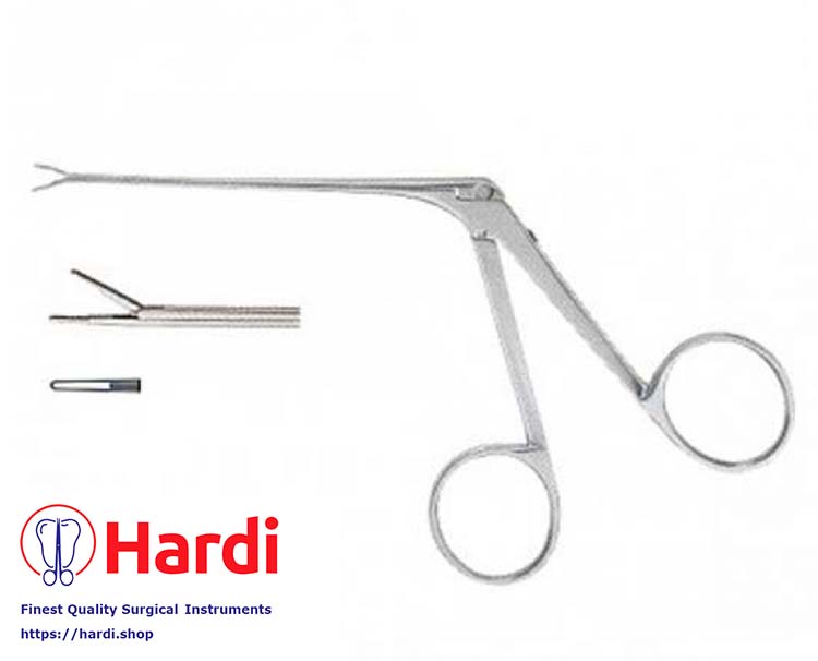 Fuller ear prosthesis holding forceps 0.8x6mm 7.5cm Shaft