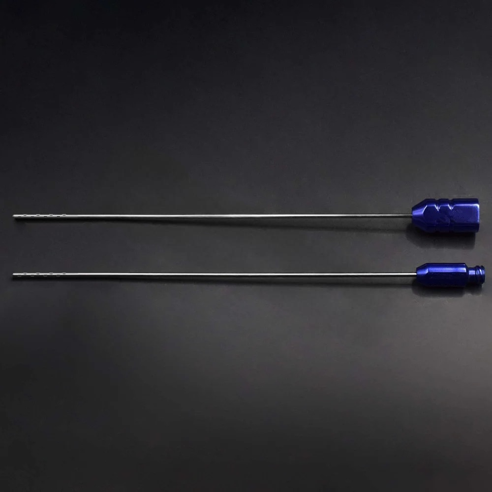 Khouri Fat Harvester Cannula with 12 Radial Holes