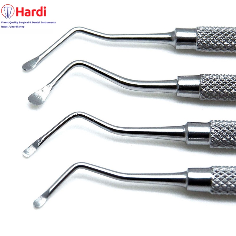 Top Quality 4-Piece Dental Excavators Set