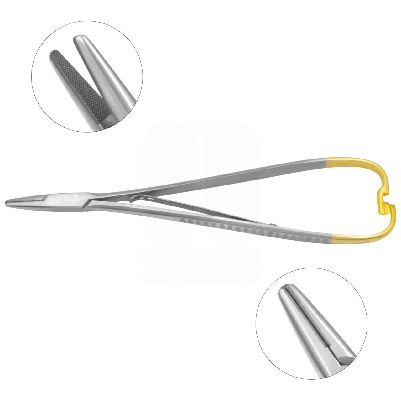 Mathieu Needle Holder - TC Serrated jaw