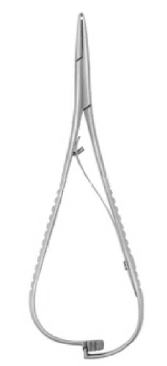 Mathieu Needle Holder , Hole Tip 5.5”