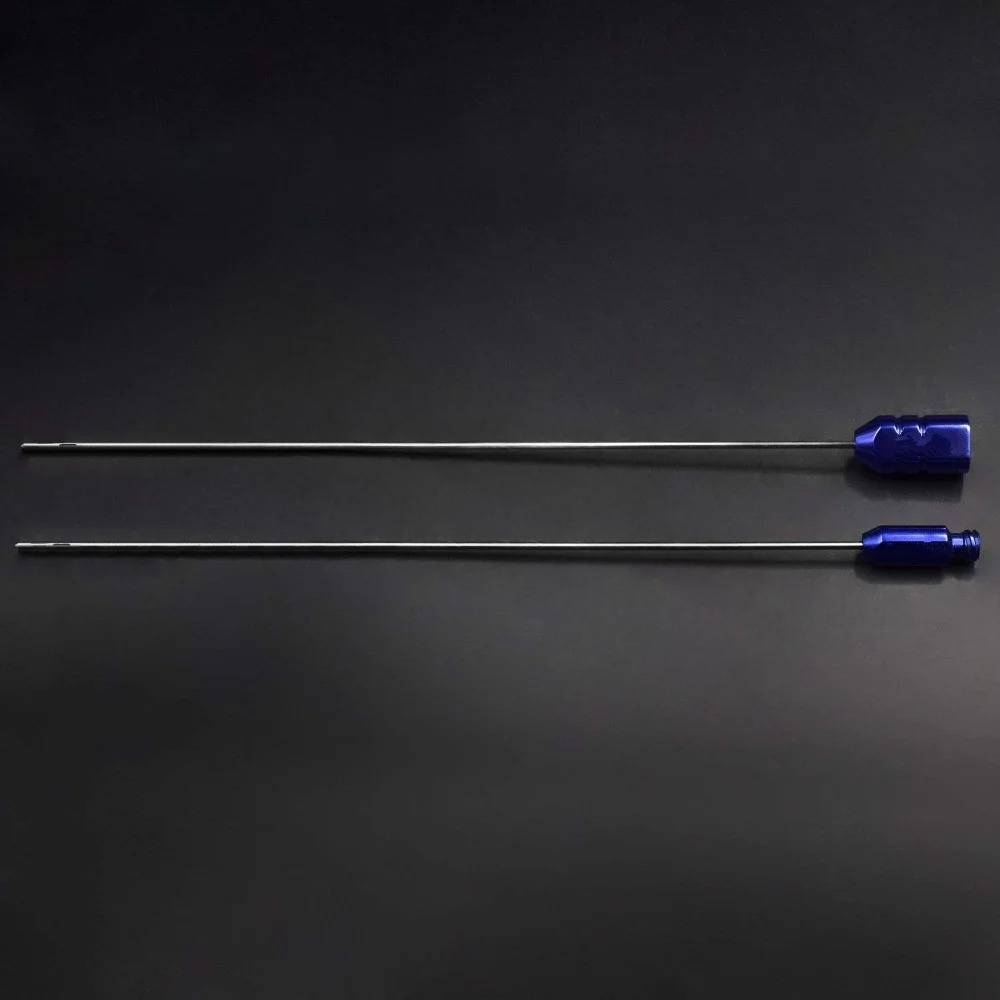Mercedes-Double Liposuction Cannula, Six-Port Design