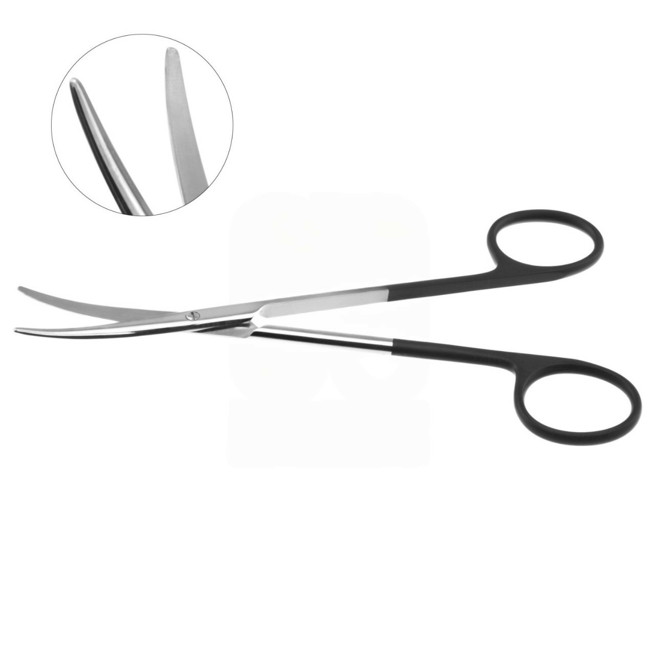 Double-Beveled Serrated Scissors 8.5" for Body Contouring