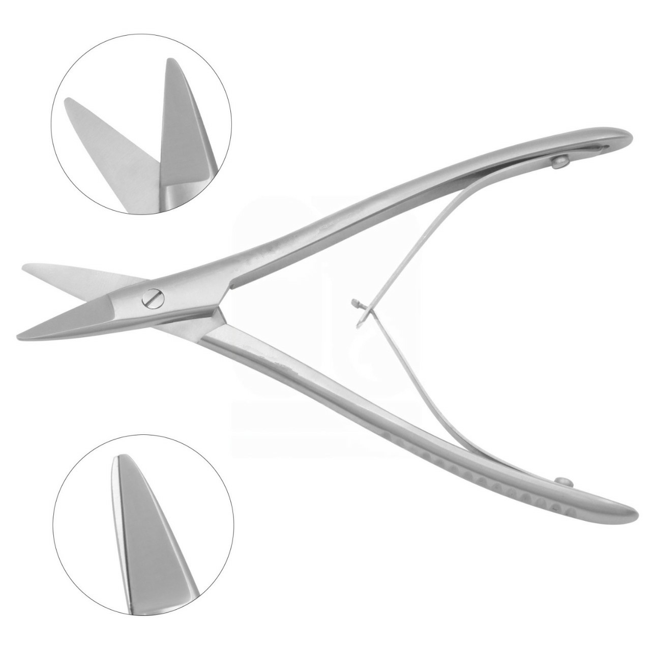 Cottle Septum Scissors 7" - Angled Handles