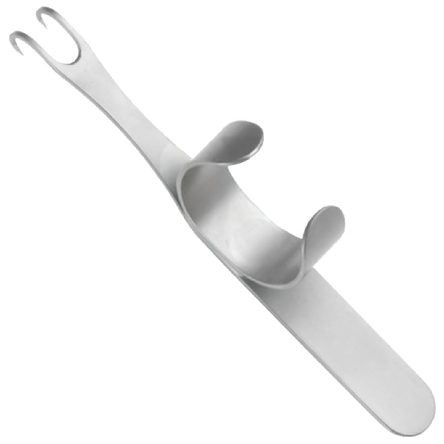 Swivel Ring Double Hook Sharp Nasal Retractor