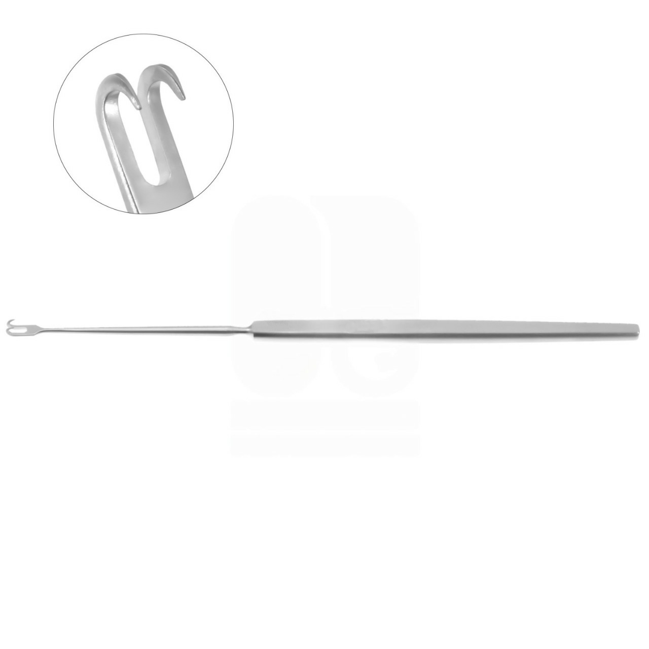 Freer Double Hook, Sharp Tips, 15cm, 3mm
