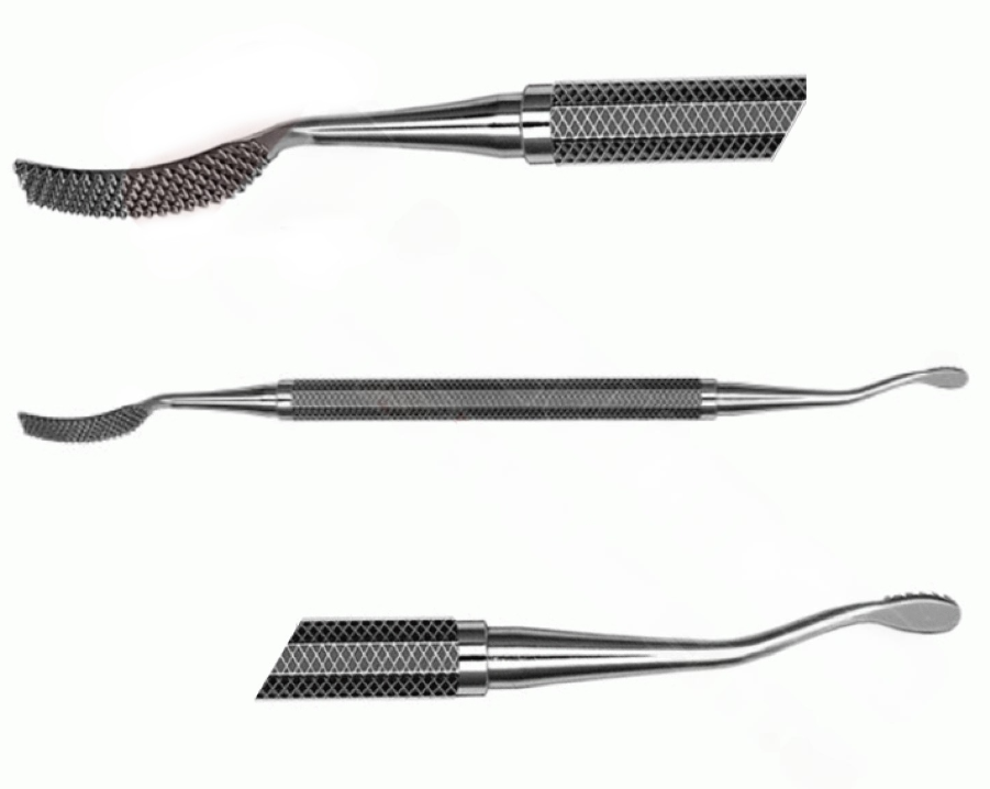 Miller-Colburn Bone File 2X - Dual Ended