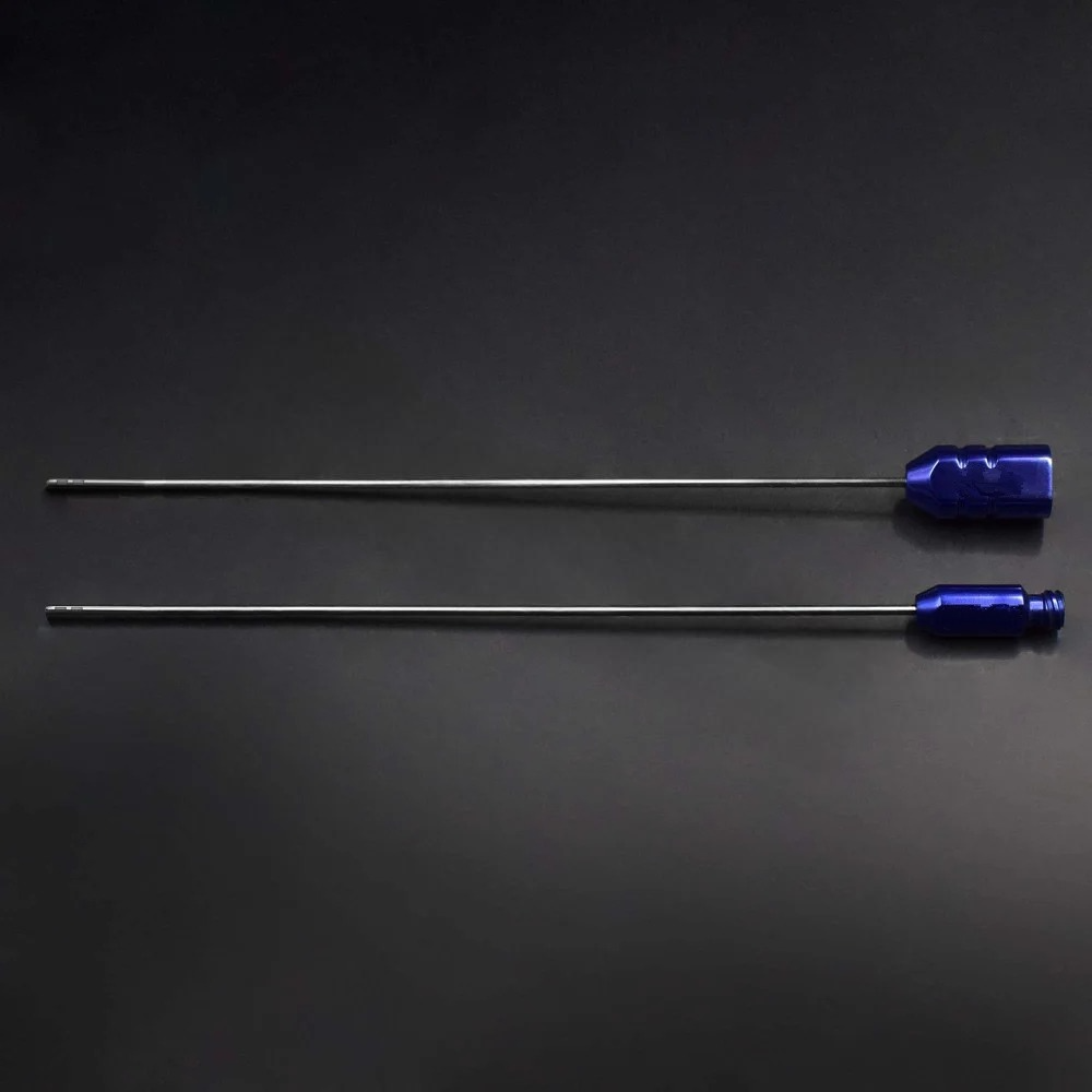 Offset Double Mercedes Cannula for High-Volume Extraction