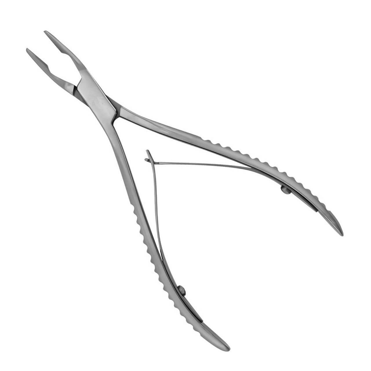 Friedman Rongeur 6″ - Slightly Curved beak